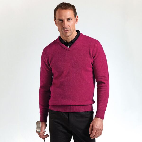 g.Lomond lambswool v-neck sweater (MKL5900VN-LOM) Thumbnail