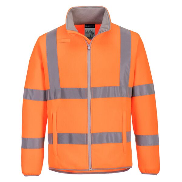 Eco Hi-Vis Fleece Jacket Thumbnail