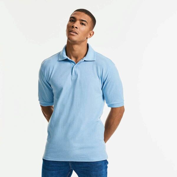 Russell Hardwearing Poly/Cotton Piqué Polo Shirt Thumbnail